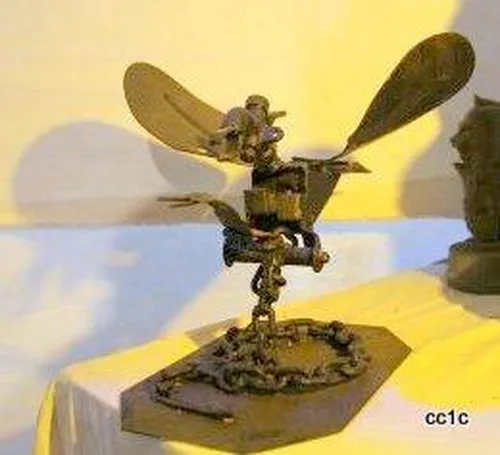 Scrap metal art